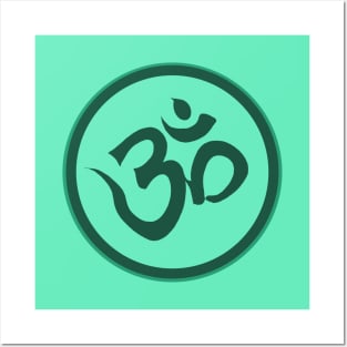 Om Spirituality Awareness Meditation Yoga Posters and Art